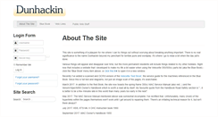 Desktop Screenshot of dunhackin.com
